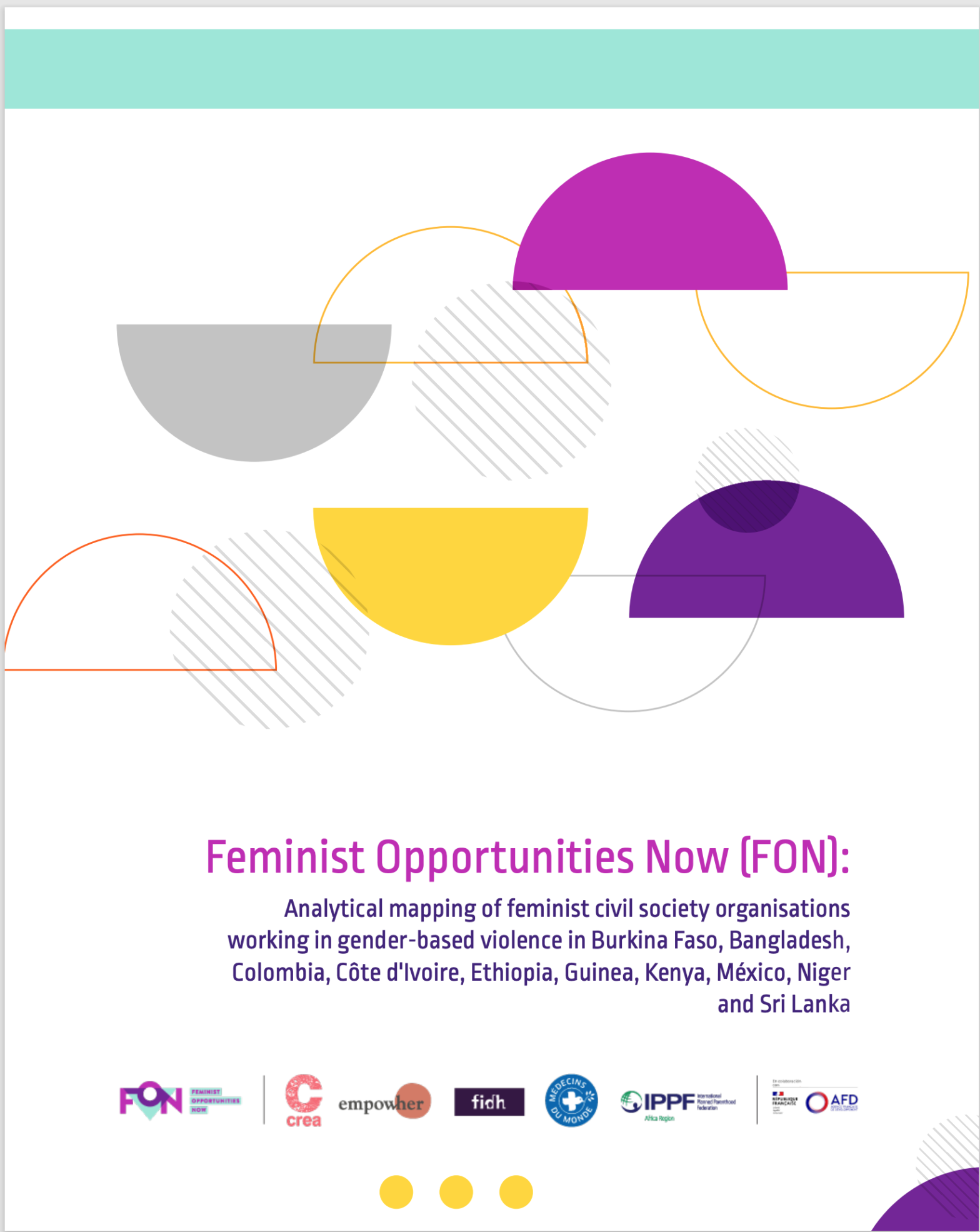 Feminist Opportunities Now (FON) - Call to amplify Civil Society ...